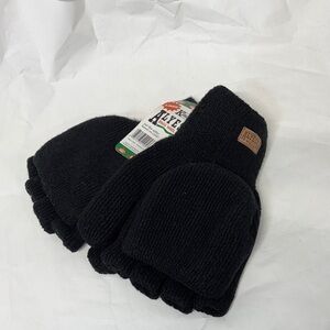 Kinkco Alyeska ragg wool grip fold down mitten lined glove size large